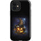 Halloween Cat and Jack O Lantern Pumpkin by Sarah Richter iPhone 12 Impact Case