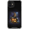 Halloween Cat and Jack O Lantern Pumpkin by Sarah Richter iPhone 12 Mini Clear Case