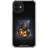 Halloween Cat and Jack O Lantern Pumpkin by Sarah Richter iPhone 12 Mini Clear Case