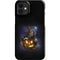 Halloween Cat and Jack O Lantern Pumpkin by Sarah Richter iPhone 12 Mini Lite Case