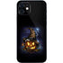 Halloween Cat and Jack O Lantern Pumpkin by Sarah Richter iPhone 12 Mini Skin