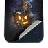 Halloween Cat and Jack O Lantern Pumpkin by Sarah Richter iPhone 12 Mini Skin