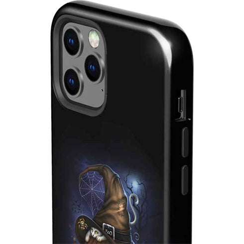 Halloween Cat and Jack O Lantern Pumpkin by Sarah Richter iPhone 12 Pro Impact Case