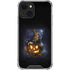 Halloween Cat and Jack O Lantern Pumpkin by Sarah Richter iPhone 13 Mini Clear Case