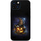 Halloween Cat and Jack O Lantern Pumpkin by Sarah Richter iPhone 13 Mini Skin
