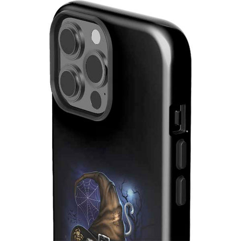 Halloween Cat and Jack O Lantern Pumpkin by Sarah Richter iPhone 13 Pro Max Impact Case