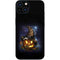 Halloween Cat and Jack O Lantern Pumpkin by Sarah Richter iPhone 13 Skin