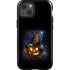 Halloween Cat and Jack O Lantern Pumpkin by Sarah Richter iPhone 15 Impact Case
