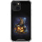 Halloween Cat and Jack O Lantern Pumpkin by Sarah Richter iPhone 14 Plus Clear Case