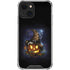 Halloween Cat and Jack O Lantern Pumpkin by Sarah Richter iPhone 14 Plus Clear Case