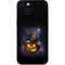 Halloween Cat and Jack O Lantern Pumpkin by Sarah Richter iPhone 14 Plus Skin