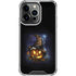 Halloween Cat and Jack O Lantern Pumpkin by Sarah Richter iPhone 14 Pro Clear Case