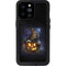 Halloween Cat and Jack O Lantern Pumpkin by Sarah Richter iPhone 14 Pro Max Waterproof Case