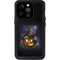Halloween Cat and Jack O Lantern Pumpkin by Sarah Richter iPhone 14 Pro Waterproof Case