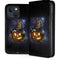 Halloween Cat and Jack O Lantern Pumpkin by Sarah Richter iPhone 15 Folio Case