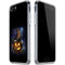 Halloween Cat and Jack O Lantern Pumpkin by Sarah Richter iPhone SE (2nd & 3rd Gen) Clear Case