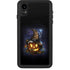 Halloween Cat and Jack O Lantern Pumpkin by Sarah Richter iPhone XR Waterproof Case