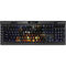 Halloween Cat and Jack O Lantern Pumpkin by Sarah Richter K95 RGB PLATINUM Mechanical Gaming Keyboard Skin