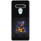 Halloween Cat and Jack O Lantern Pumpkin by Sarah Richter LG Stylo 6 Clear Case