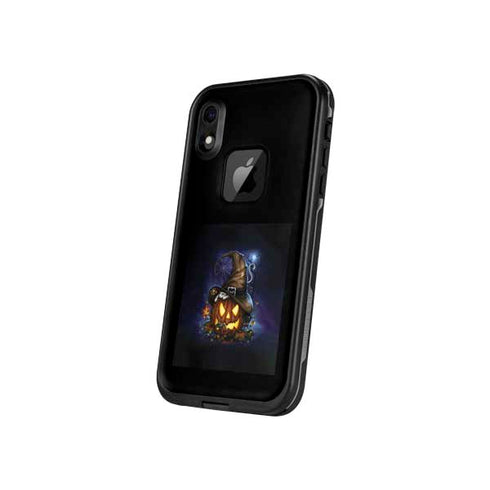 Halloween Cat and Jack O Lantern Pumpkin by Sarah Richter LifeProof Fre iPhone Skin