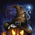 Halloween Cat and Jack O Lantern Pumpkin by Sarah Richter Otterbox Commuter Galaxy Skin