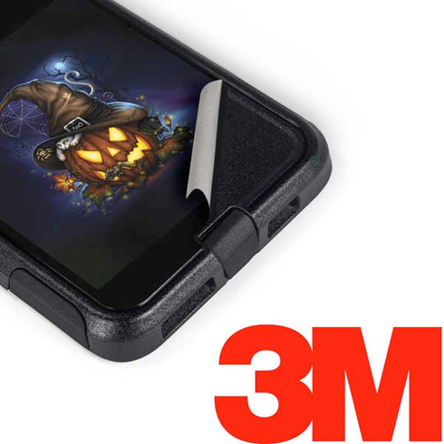 Halloween Cat and Jack O Lantern Pumpkin by Sarah Richter Otterbox Commuter iPhone Skin