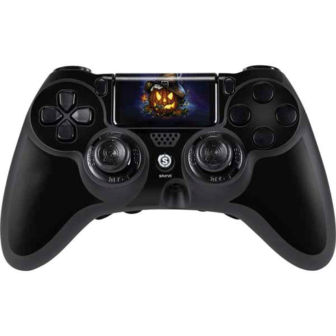 Halloween Cat and Jack O Lantern Pumpkin by Sarah Richter PS4/PC SCUF Impact Controller Skin