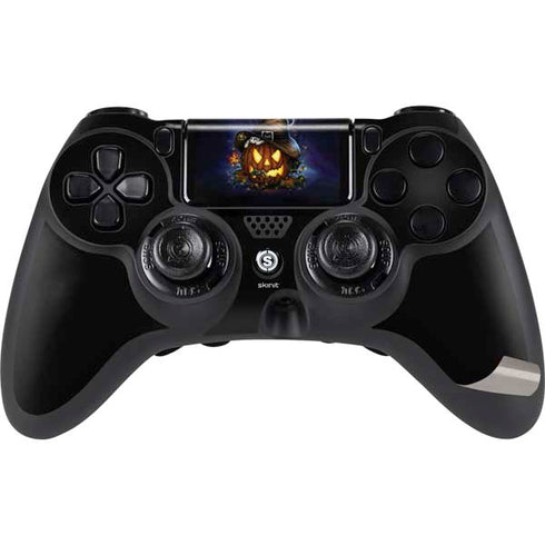 Halloween Cat and Jack O Lantern Pumpkin by Sarah Richter PS4/PC SCUF Impact Controller Skin