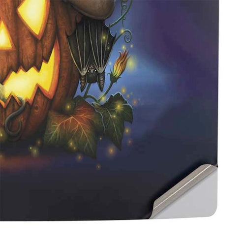 Halloween Cat and Jack O Lantern Pumpkin by Sarah Richter PS5 Console Skin