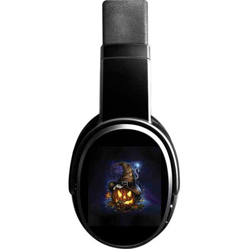 Halloween Cat and Jack O Lantern Pumpkin by Sarah Richter Skullcandy Crusher Wireless Skin