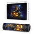 Halloween Cat and Jack O Lantern Pumpkin by Sarah Richter Gaming Mouse Pad