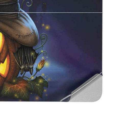 Halloween Cat and Jack O Lantern Pumpkin by Sarah Richter Surface Laptop Studio Skin
