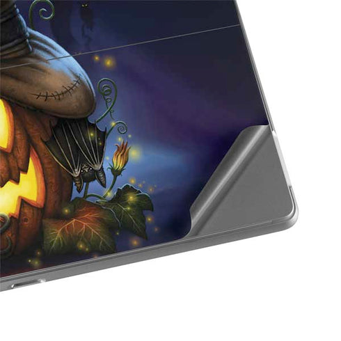 Halloween Cat and Jack O Lantern Pumpkin by Sarah Richter Surface Pro 8 Skin