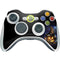 Halloween Cat and Jack O Lantern Pumpkin by Sarah Richter Xbox 360 Wireless Controller Skin