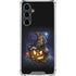 Halloween Cat and Jack O Lantern Pumpkin by Sarah Richter Galaxy S23 FE Clear Case