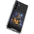 Halloween Cat and Jack O Lantern Pumpkin by Sarah Richter Galaxy S23 FE Clear Case