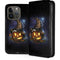 Halloween Cat and Jack O Lantern Pumpkin by Sarah Richter iPhone 15 Pro Folio Case