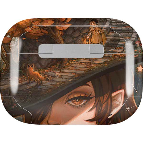 Halloween Pumpkin Witch with Fox by Ivy Dolamore AirPods Pro 2nd Gen Skin