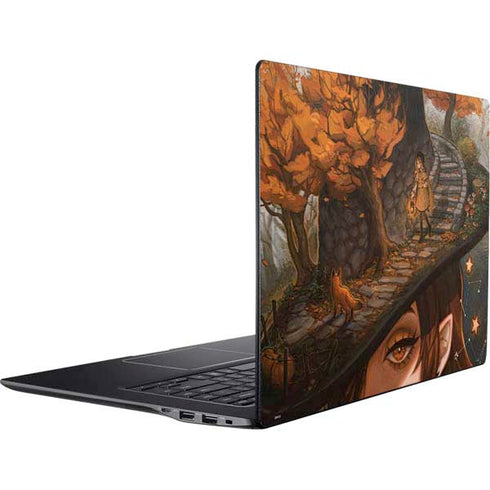 Halloween Pumpkin Witch with Fox by Ivy Dolamore Ativ Book 9 (15.6in 2014) Skin