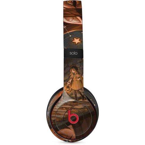 Halloween Pumpkin Witch with Fox by Ivy Dolamore Beats Solo 2 Wireless Skin
