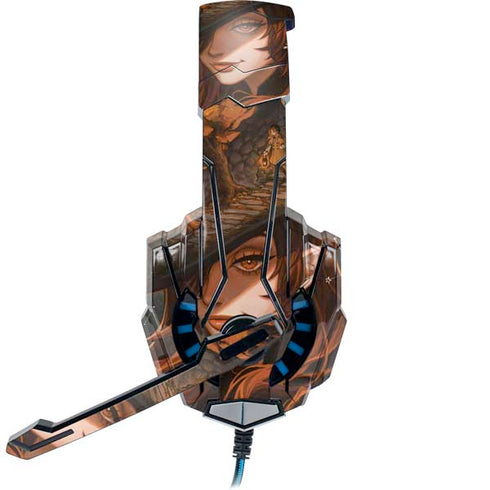 Halloween Pumpkin Witch with Fox by Ivy Dolamore BENGOO G9000 Skin