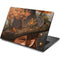 Halloween Pumpkin Witch with Fox by Ivy Dolamore Dell Chromebook Skin