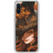 Halloween Pumpkin Witch with Fox by Ivy Dolamore Galaxy A10e Clear Case