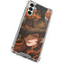 Halloween Pumpkin Witch with Fox by Ivy Dolamore Galaxy A14 5G Clear Case