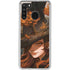 Halloween Pumpkin Witch with Fox by Ivy Dolamore Galaxy A21 Clear Case