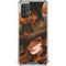 Halloween Pumpkin Witch with Fox by Ivy Dolamore Galaxy A32 5G Clear Case