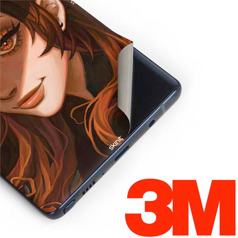 Halloween Pumpkin Witch with Fox by Ivy Dolamore Galaxy Note 9 Skin