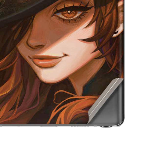 Halloween Pumpkin Witch with Fox by Ivy Dolamore Galaxy Note20 5G Skin