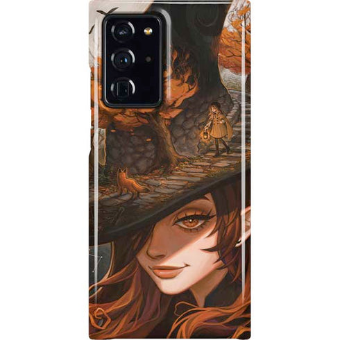Halloween Pumpkin Witch with Fox by Ivy Dolamore Galaxy Note20 Ultra 5G Lite Case