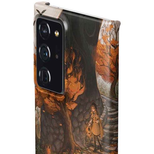 Halloween Pumpkin Witch with Fox by Ivy Dolamore Galaxy Note20 Ultra 5G Lite Case